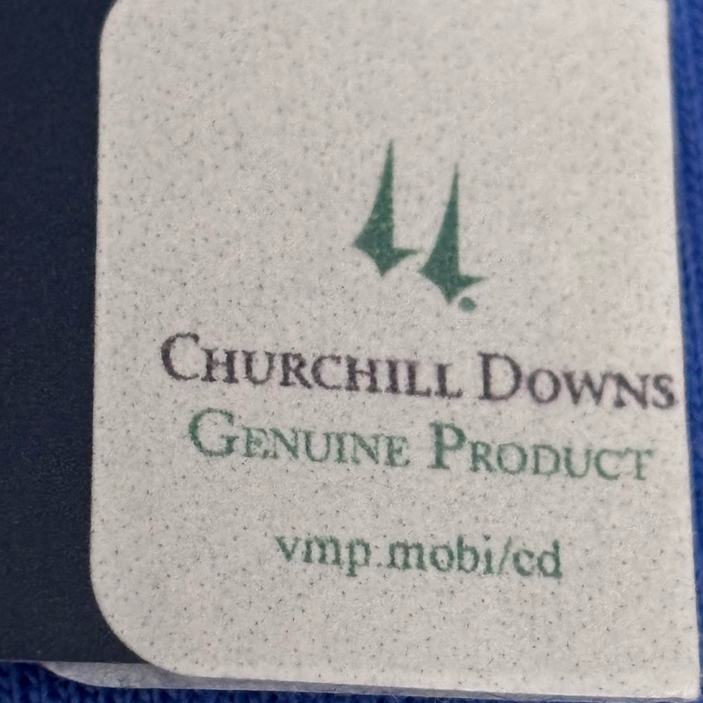 Vineyard Vines 146th Kentucky Derby Long Sleeve blue shirt. Women’s size sm.NWT - Picture 13 of 13